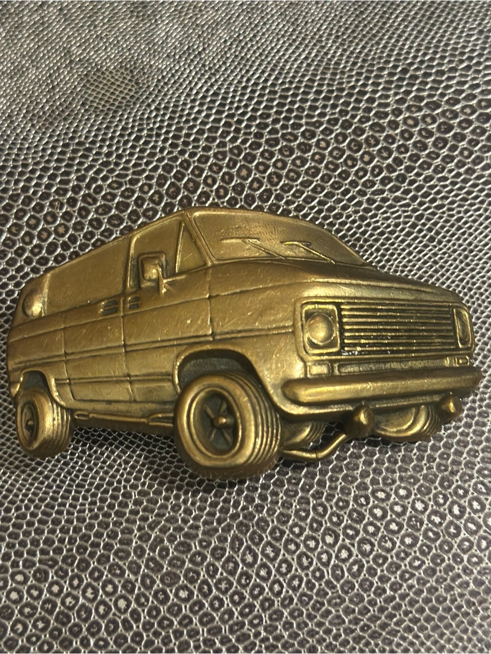 1978 Solid Brass Baron Buckle